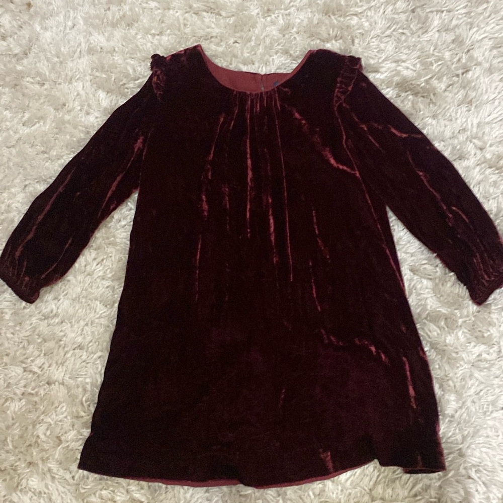 Polo Ralph Lauren girls velvet dress.  Size 6.